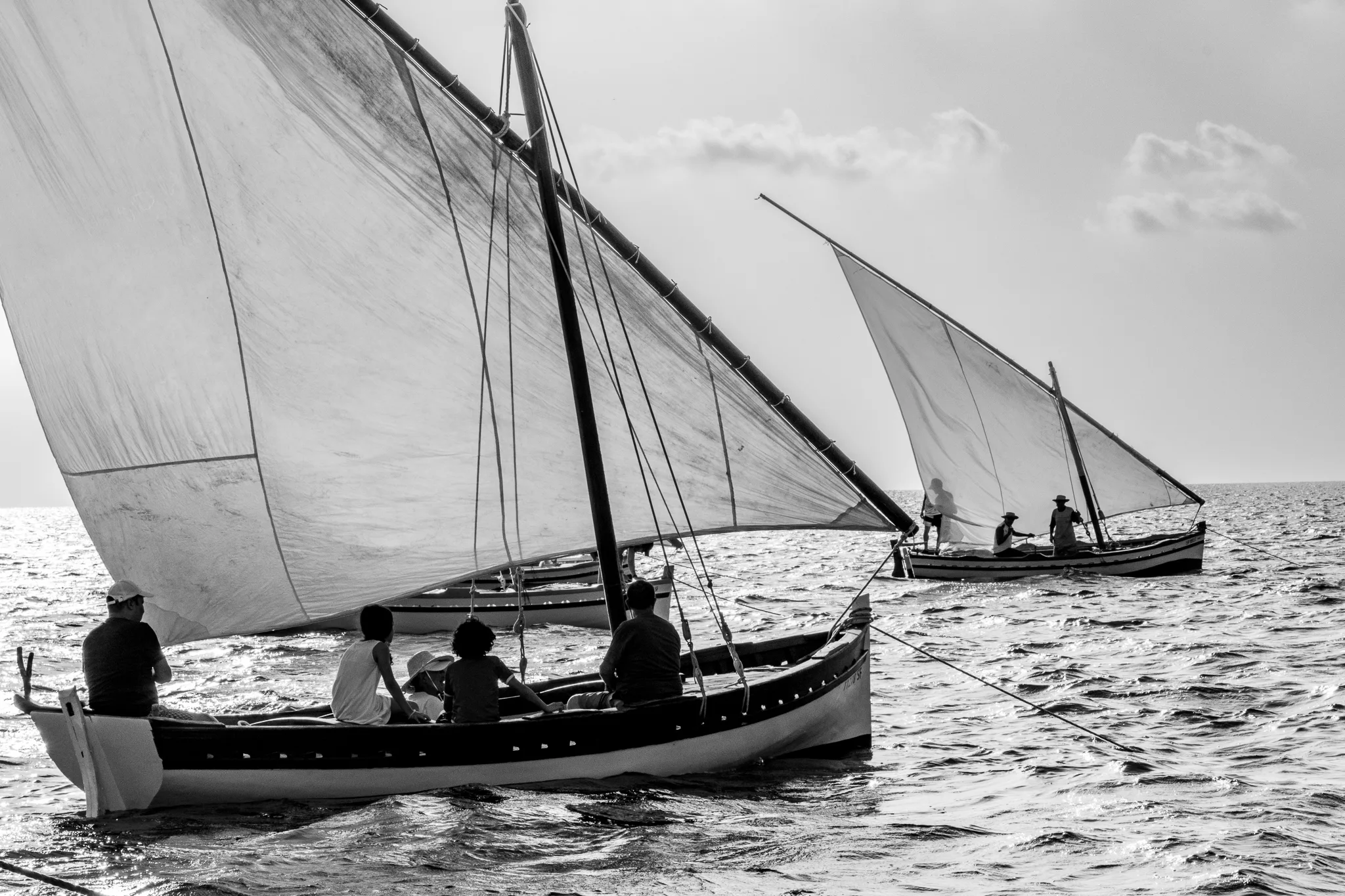 Regate3 21 2 felouques course enfants bord kerkennah